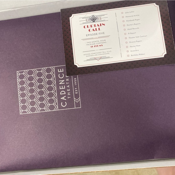 Hunt A Killer - Cadence Theater - All 6 Episodes - Picture 14 of 16